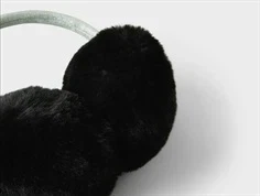 Name It black glitter ørevarmer (6-12 år)